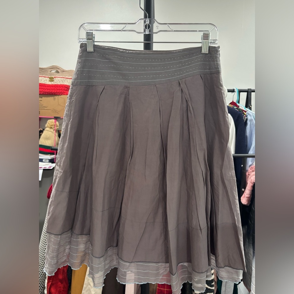 453. Iora Women's Grat Pleated A-Line Skirt
